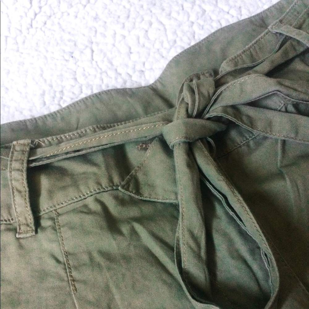Olive Green Forever 21 Shorts